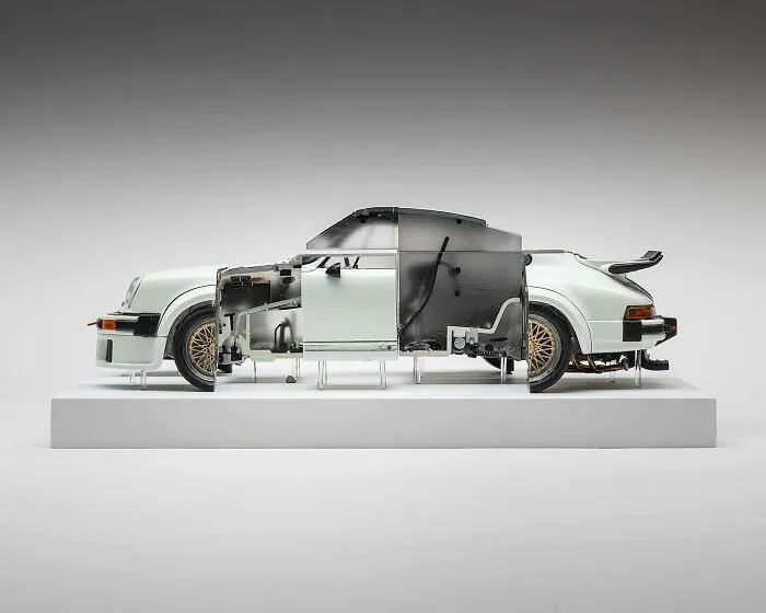 Porsche 934 Rsr Sculpture By Fabian Oefner