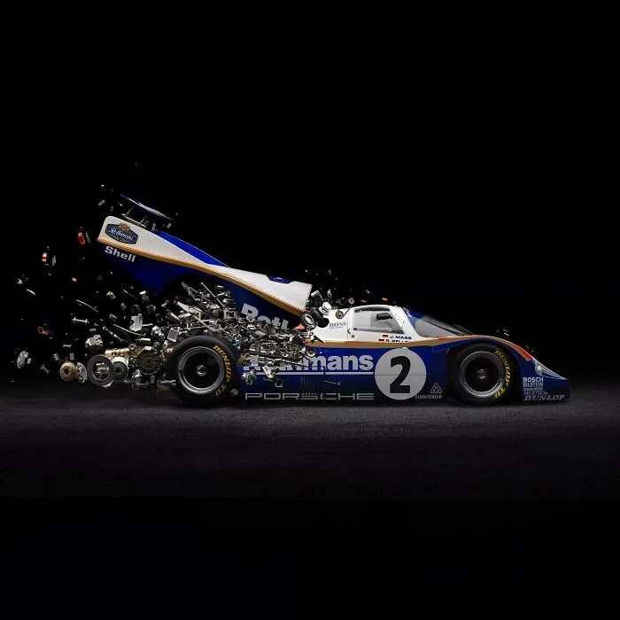"Disintegrating Legend" By Fabian Oefner