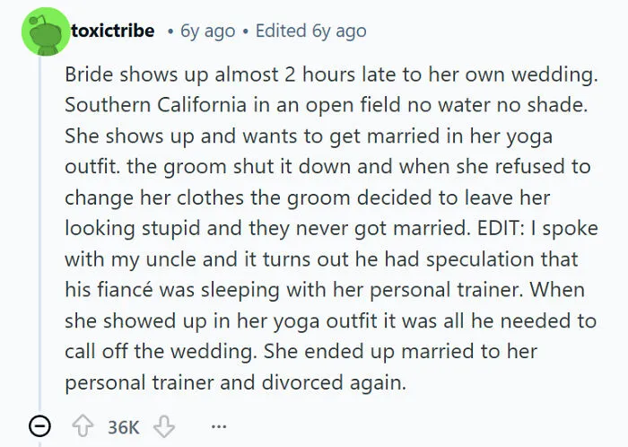 “The Groom Decided To Leave Her Looking Stupid”: 67 Truly Horrible Weddings People Attended