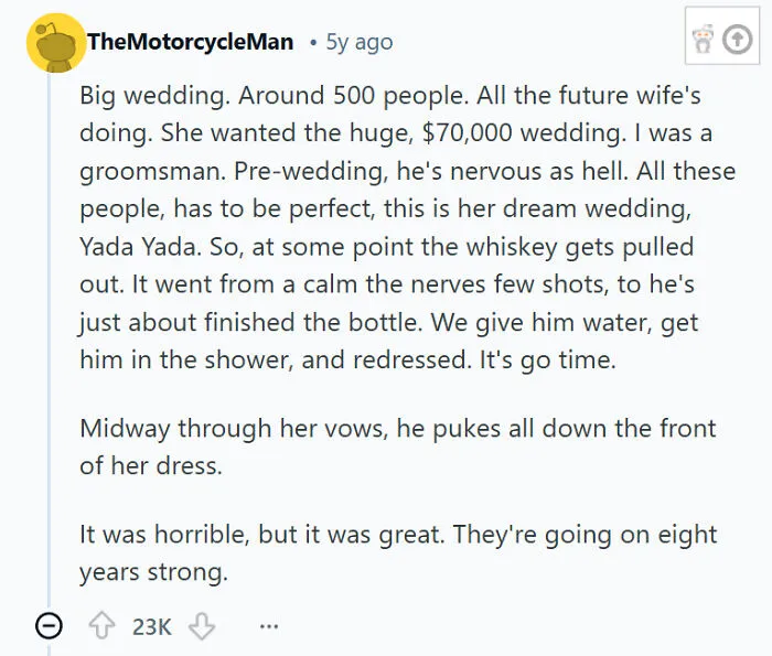 “The Groom Decided To Leave Her Looking Stupid”: 67 Truly Horrible Weddings People Attended