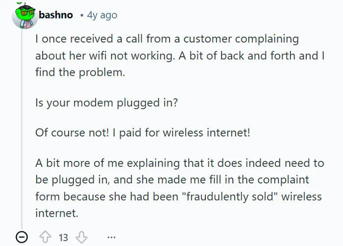 55 Absurdly Laughable Customer Complaints That Made People Lose Brain Cells