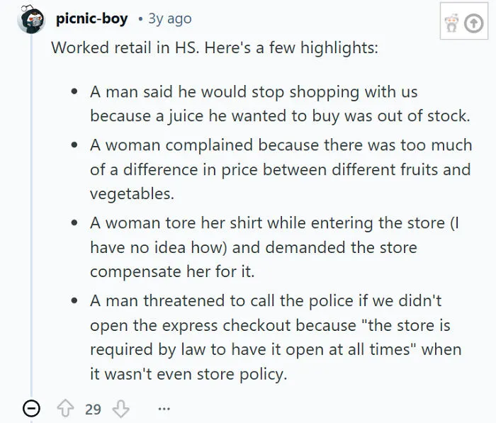 55 Absurdly Laughable Customer Complaints That Made People Lose Brain Cells