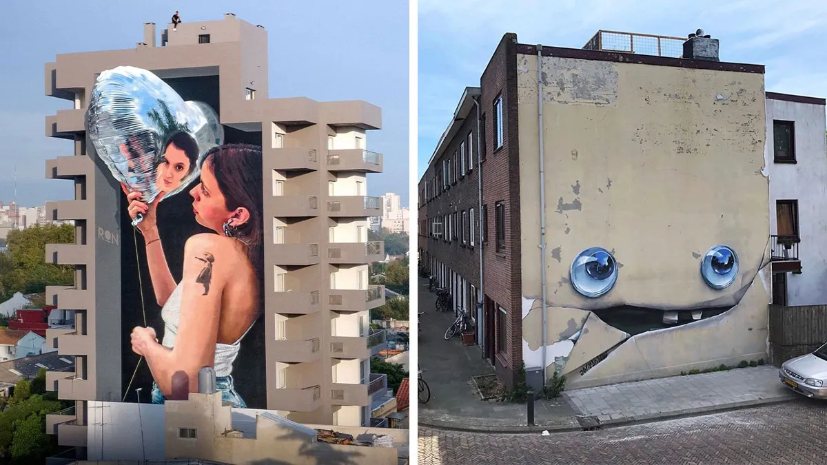 This Page Shared 45 Murals That Turn Ordinary Walls Into Masterpieces