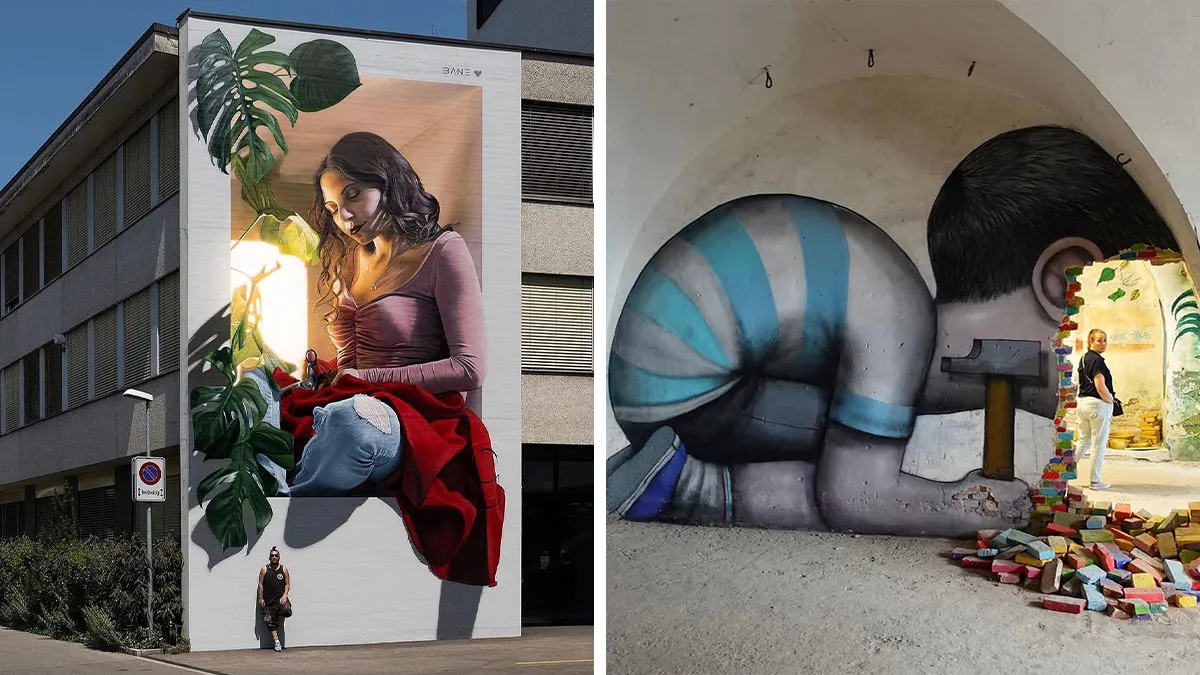 50 Incredible Murals That Show Just How Creative Street Art Can Be (New Pics)
