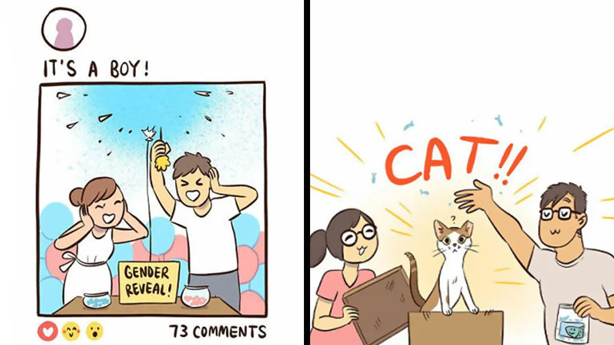 50 Clever Comics By Bonnie Pang That Perfectly Capture Modern Relationships