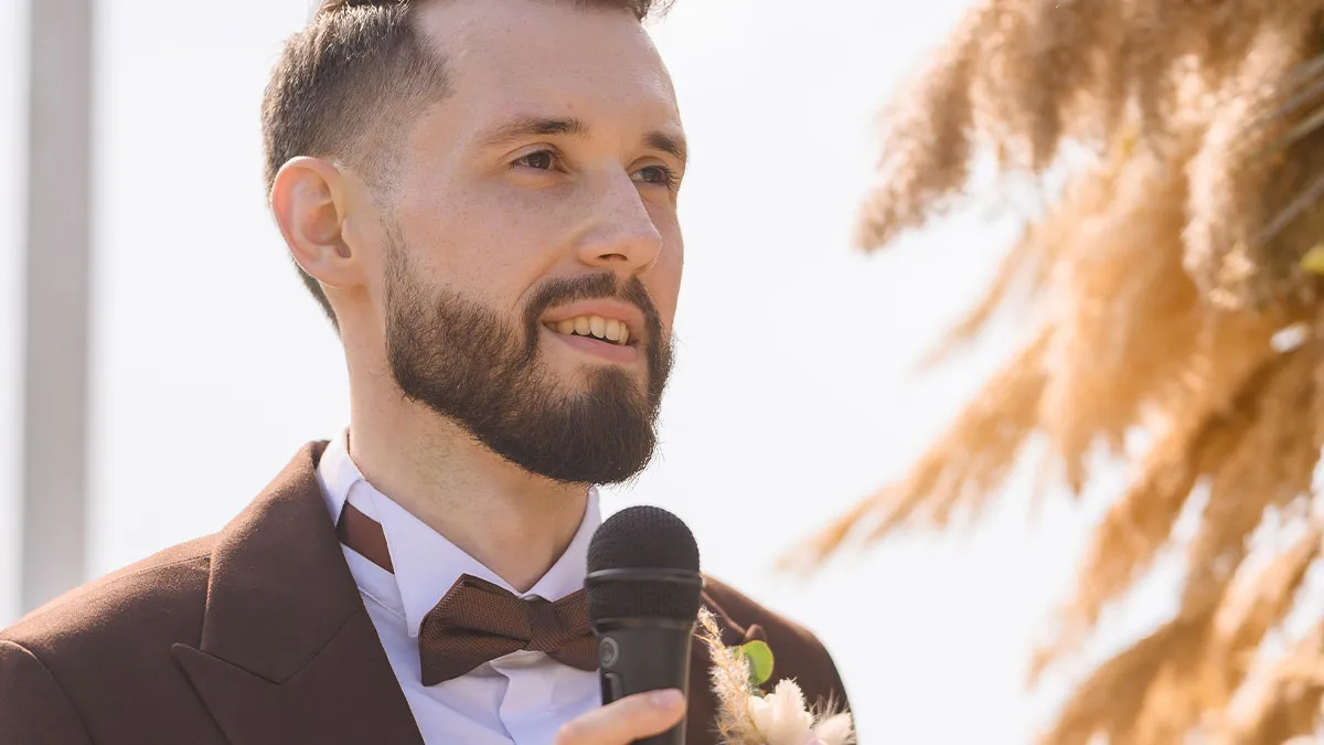 Groom Gives Speech That No Family Will Ever Forget, His Parents Leave Furious