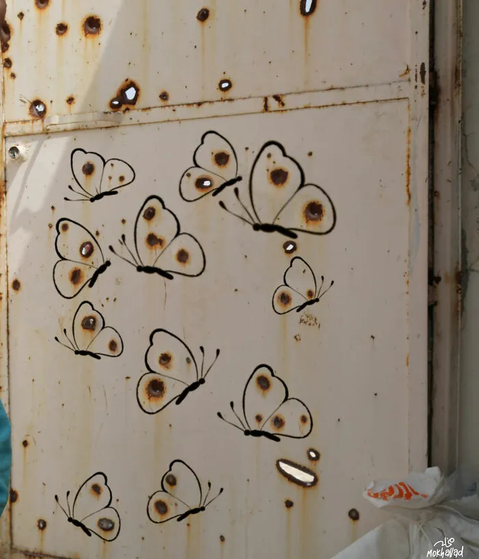 This Artist Transforms The Scars Of War Into Street Art Full Of Hope (11 Pics)