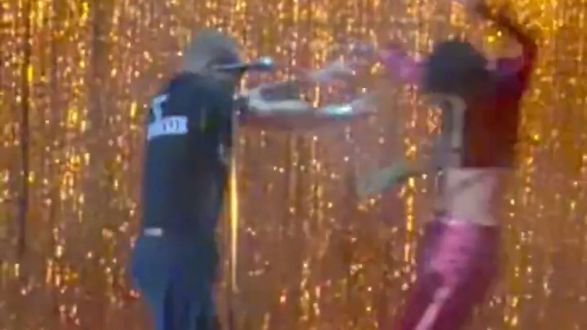 Chaos At Brit Awards As Singer Gets Pushed Off Stage Mid Performance In Viral Video