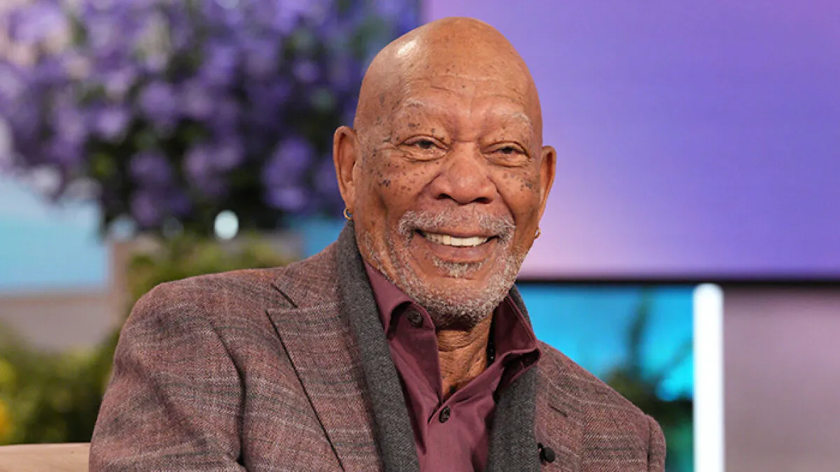 Morgan Freeman Fans Cracking Up After Watching His Swear-Filled Blooper Reel For Dinosaur Show