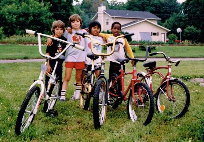 Mid 80s Madison Wisconsin. My Bike Crew
