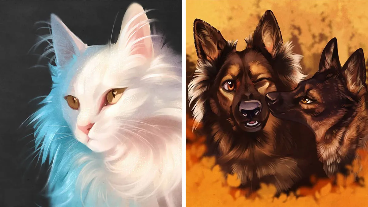 46 Striking Animal Portraits By Martith That Show A Deep Love For Wildlife And Pets