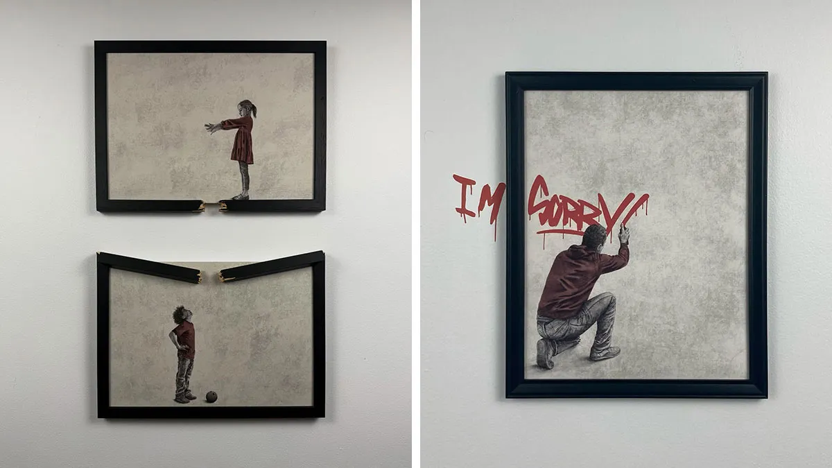 43 Of Andrew Scott’s Brilliant Artworks That Prove A Frame Doesn’t Have To Be A Boundary