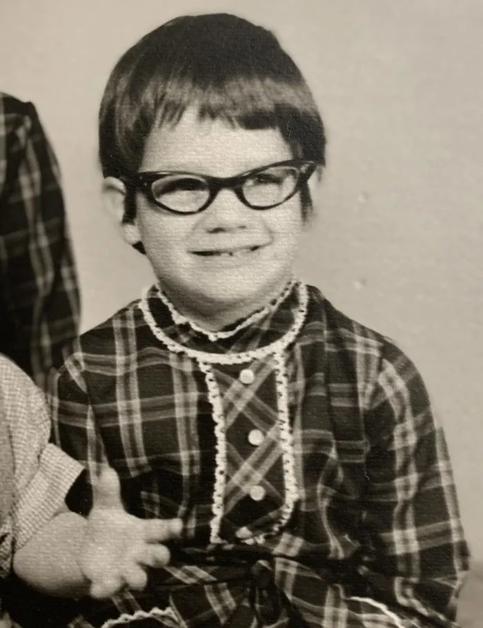 1969. My Dad Would Cut My Hair With Fingernail Scissors (Iykyk). Silver Lining, They Let Me Go Without My Eyepatch For Pictures. It’s Amazing We Survived 🤣😬