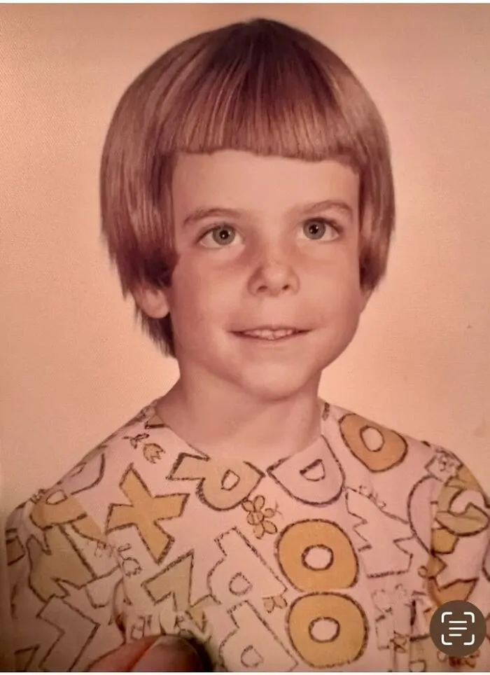 My Mom Cut My Bangs For Picture Day, 1972