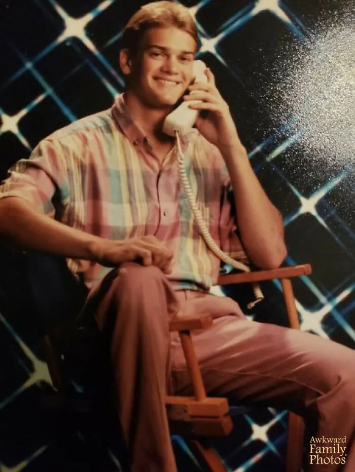 My Dad’s Senior Picture From ’89