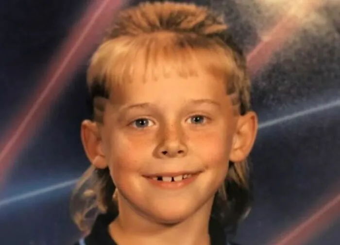 For My School Photo I Was Sporting Every Hairstyle Known To Man All In One Haircut