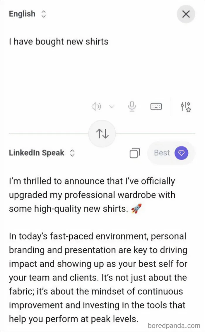 Someone Made A Google Translator For LinkedIn And The Results Are Absolutely Hilarious