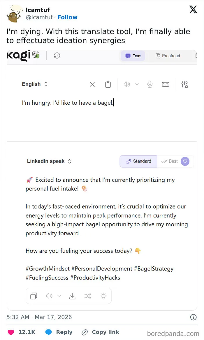 Someone Made A Google Translator For LinkedIn And The Results Are Absolutely Hilarious