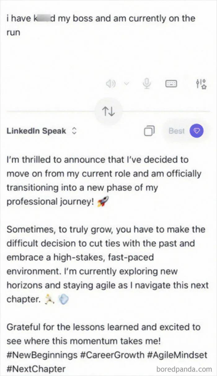 Someone Made A Google Translator For LinkedIn And The Results Are Absolutely Hilarious