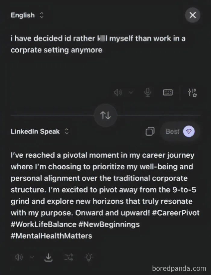 Someone Made A Google Translator For LinkedIn And The Results Are Absolutely Hilarious