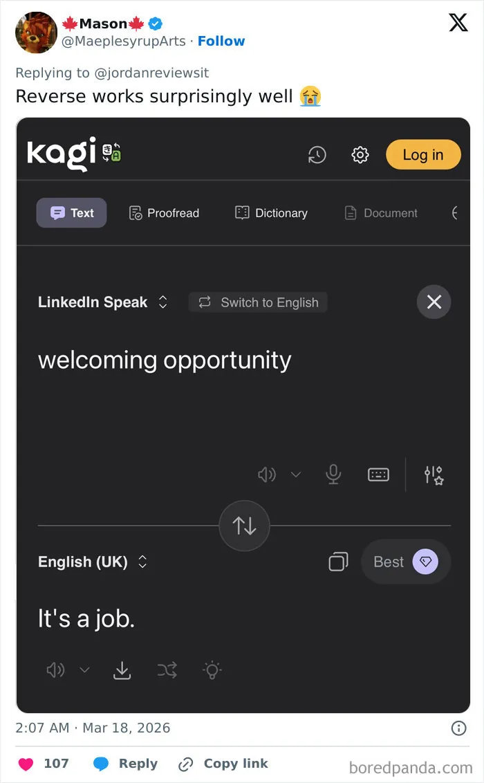 Someone Made A Google Translator For LinkedIn And The Results Are Absolutely Hilarious