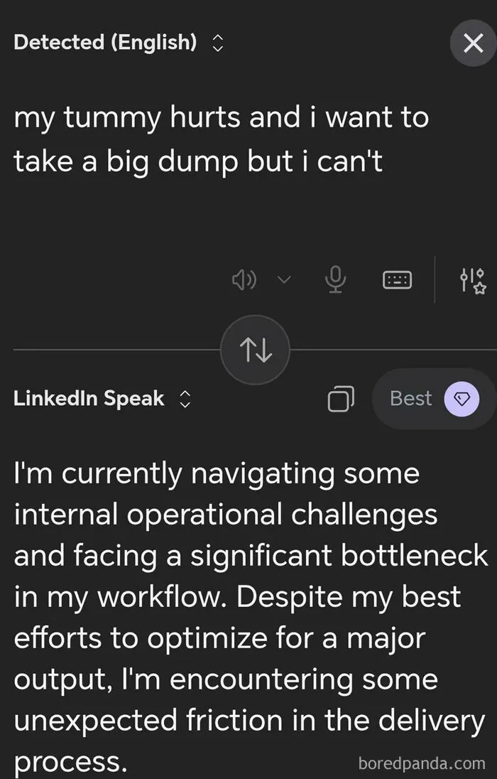 Someone Made A Google Translator For LinkedIn And The Results Are Absolutely Hilarious
