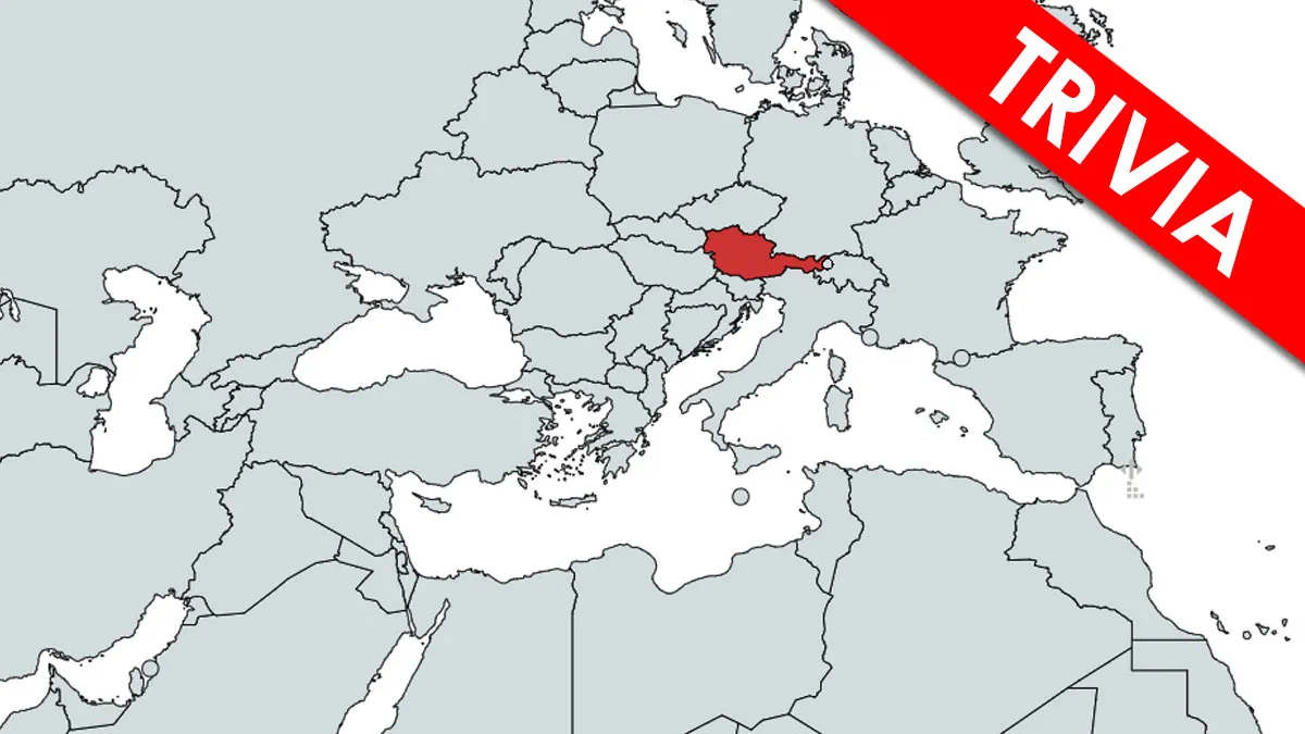 Guess 34 Countries From Crazy Maps - Anything Above 28 Is Truly Impressive