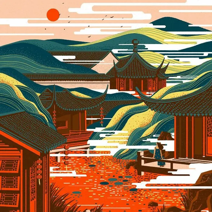 40 Delightfully Surreal Illustrations By Artist Yukai Du