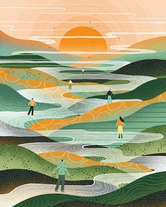40 Delightfully Surreal Illustrations By Artist Yukai Du