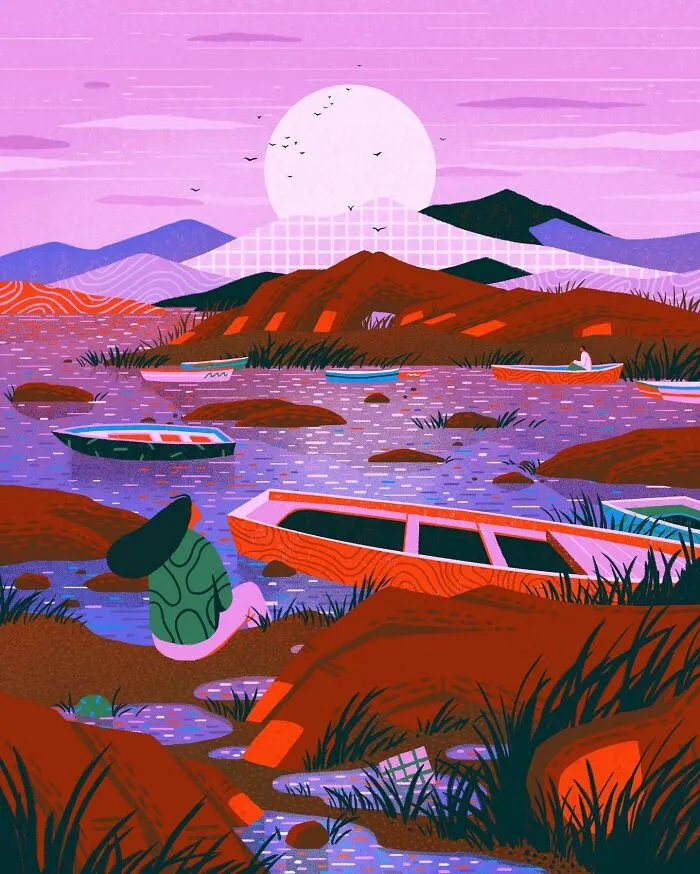 40 Delightfully Surreal Illustrations By Artist Yukai Du