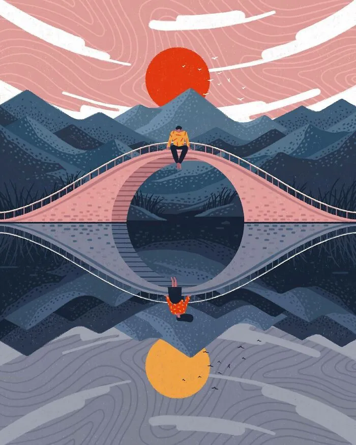 40 Delightfully Surreal Illustrations By Artist Yukai Du