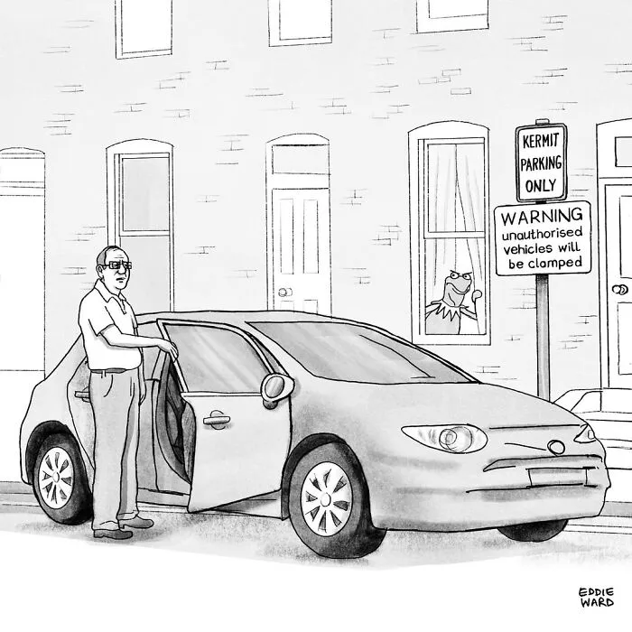 This Cartoonist Turns Everyday Absurdities Into Brilliant One-Panel Comics (33 New Pics)
