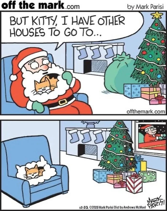 Hilarious Life With Cats Perfectly Captured In 37 New Comics By Mark Parisi
