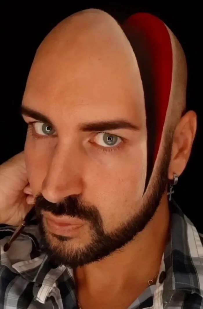 26 New Makeup Illusions By Luca Luce That Might Seriously Mess With Your Brain