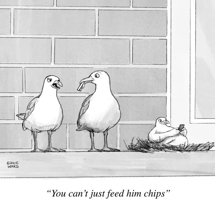 This Cartoonist Turns Everyday Absurdities Into Brilliant One-Panel Comics (33 New Pics)