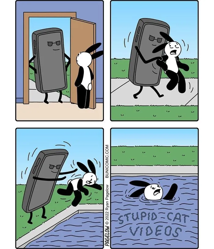 47 Ryan Pagelow Comics That Expose Just How Ridiculous Our Tech-Obsessed Lives Have Become