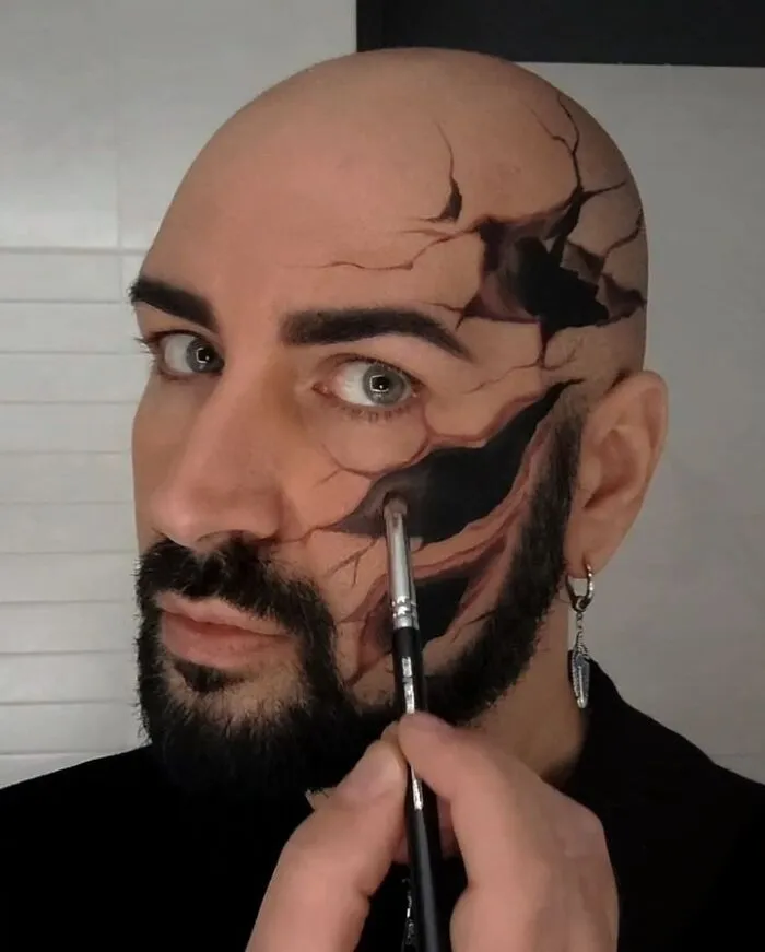 26 New Makeup Illusions By Luca Luce That Might Seriously Mess With Your Brain