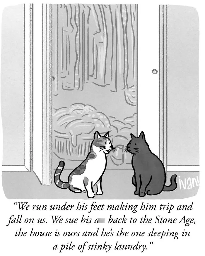 40 Single-Panel Cartoons By Ivan Ehlers That Comment On Modern Life (New Pics)