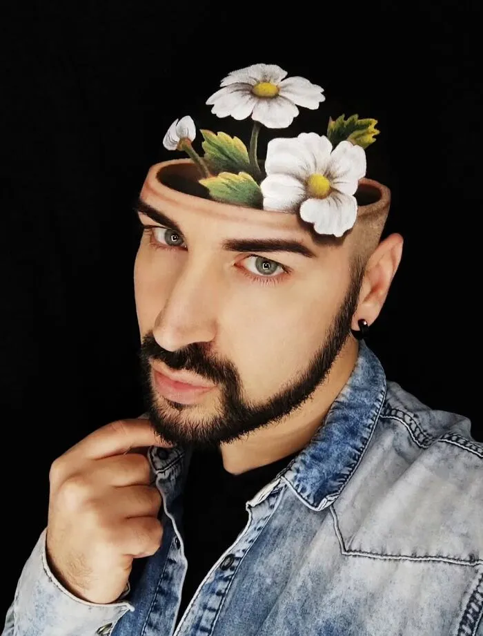 26 New Makeup Illusions By Luca Luce That Might Seriously Mess With Your Brain