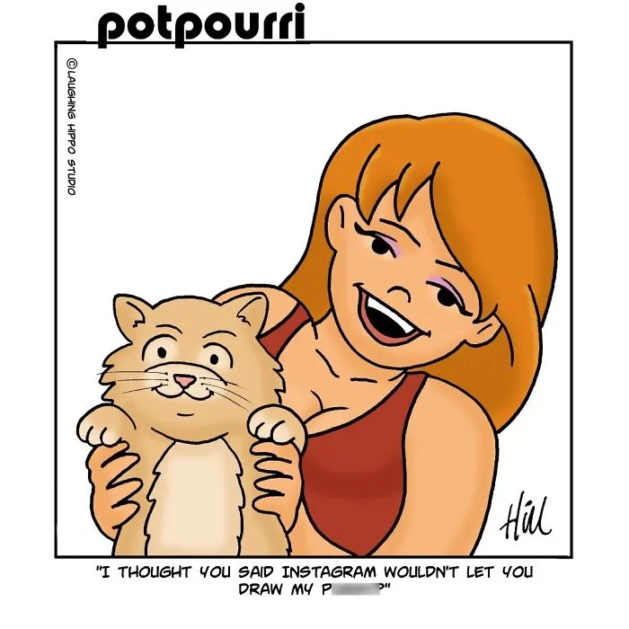 28 One-Panel Comics That Anyone Who Has Ever Been Judged By A Cat Will Instantly Relate To