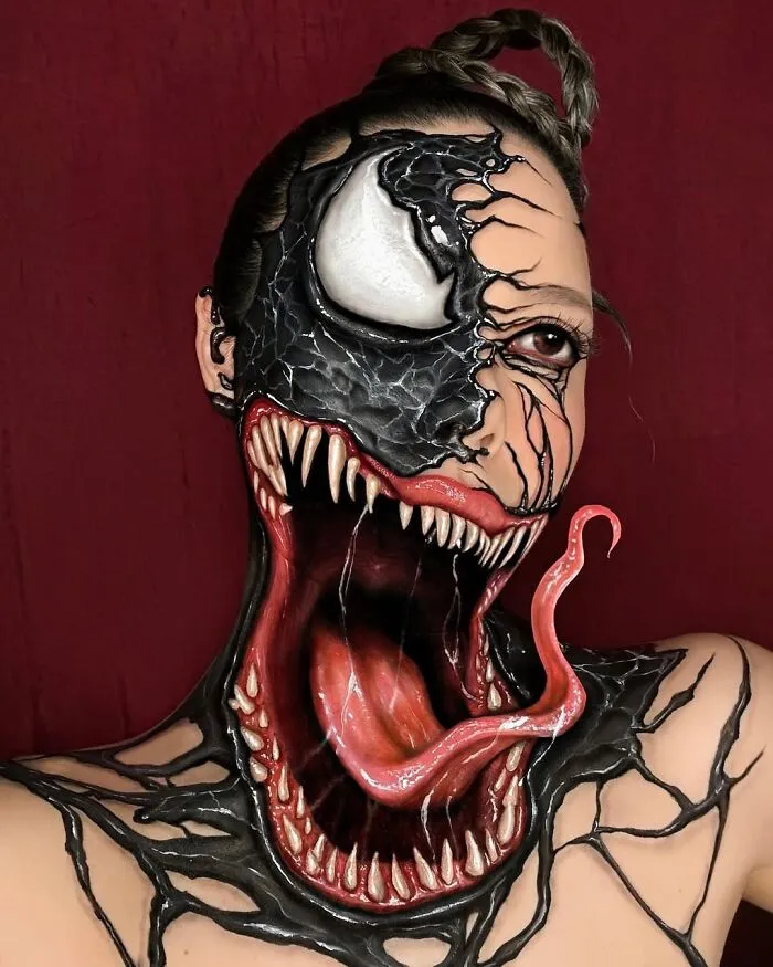 26 Mind-Tricking Makeup Illusions By This Artist That Might Make You Look Twice (New Pics)
