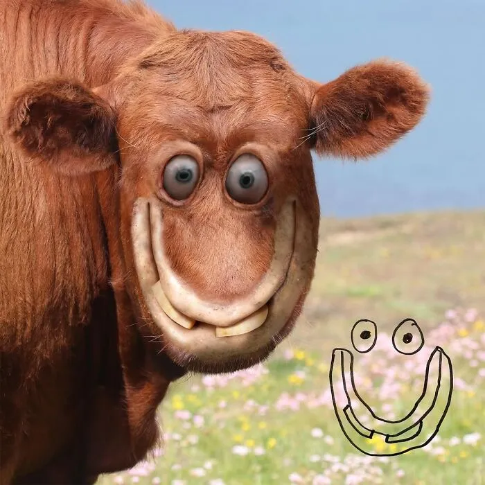 28 Terrifyingly Funny Recreations Of Kids’ Drawings By This Dad (New Pics)