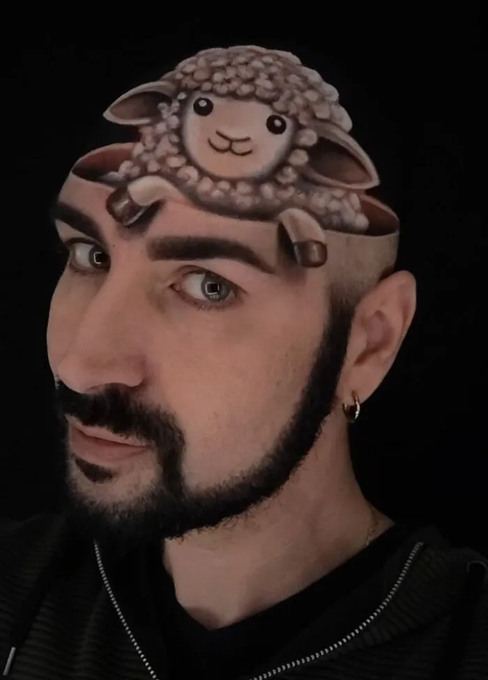 26 New Makeup Illusions By Luca Luce That Might Seriously Mess With Your Brain