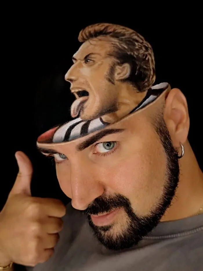 26 New Makeup Illusions By Luca Luce That Might Seriously Mess With Your Brain