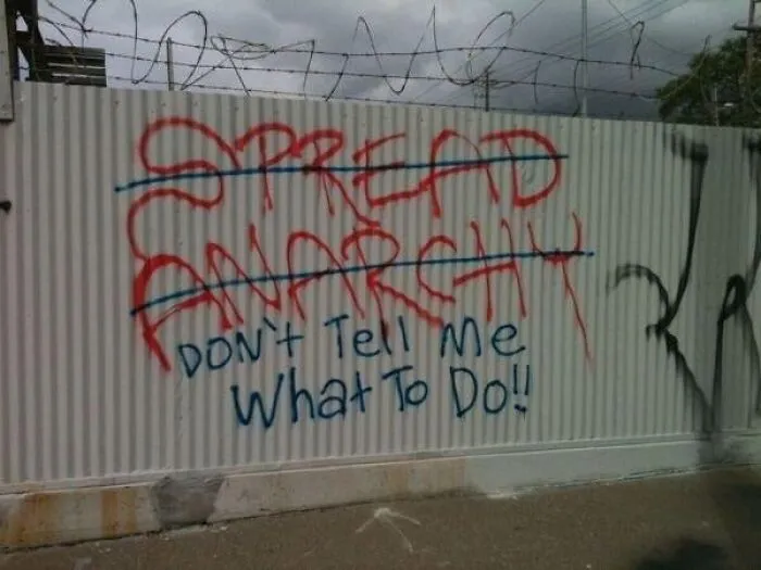 “Don’t Tell Me What To Do”