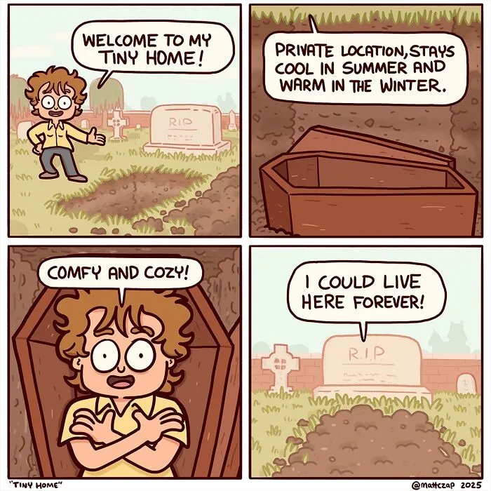 50 Comics Embracing The Absurd Reality We Live In, By Matt Czap