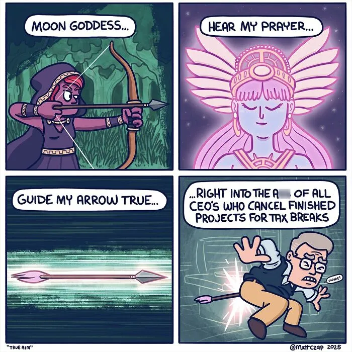 50 Comics Embracing The Absurd Reality We Live In, By Matt Czap