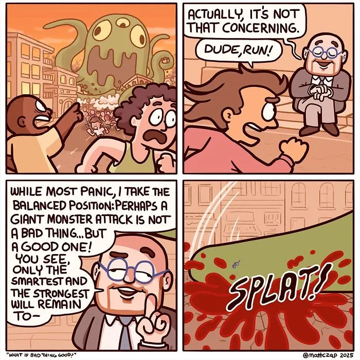 50 Comics Embracing The Absurd Reality We Live In, By Matt Czap