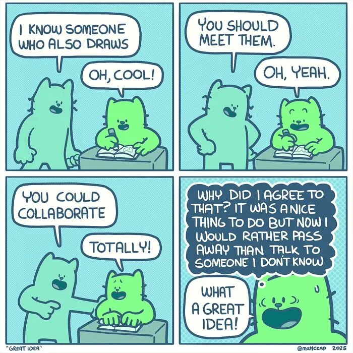 50 Comics Embracing The Absurd Reality We Live In, By Matt Czap