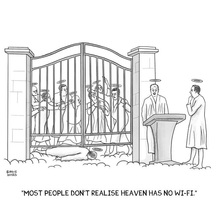 This Cartoonist Turns Everyday Absurdities Into Brilliant One-Panel Comics (33 New Pics)